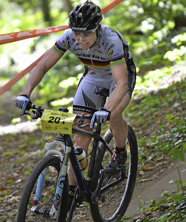 Zhlt beim Heimrennen zu den Topfavoritinnen: Sabine Spitz   | Foto: Kaufhold