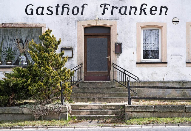Alles dicht: Der Gasthof Franken in Weienstadt-Franken   | Foto: dpa