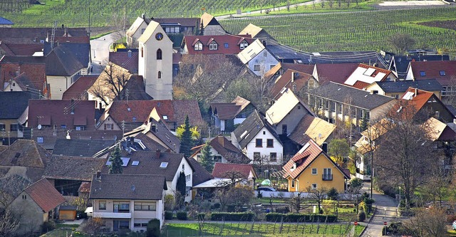 Bischoffingen gehrt zu den zehn  Geme...en Lebensverhltnisse erhoben werden.   | Foto: archiv: benjamin bohn