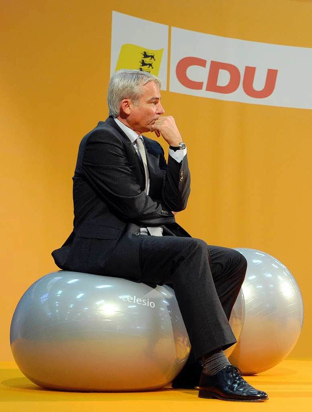 Sonderparteitag der CDU Baden-Wrttemberg  | Foto: Verwendung weltweit, usage worldwide