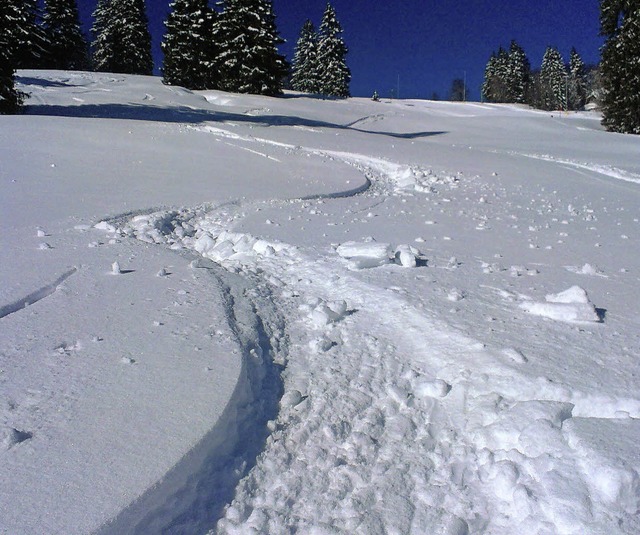 Endspurt: Die Schneeverhltnisse im Ho...zupacken und in den Winter zu fahren.   | Foto: Zahler