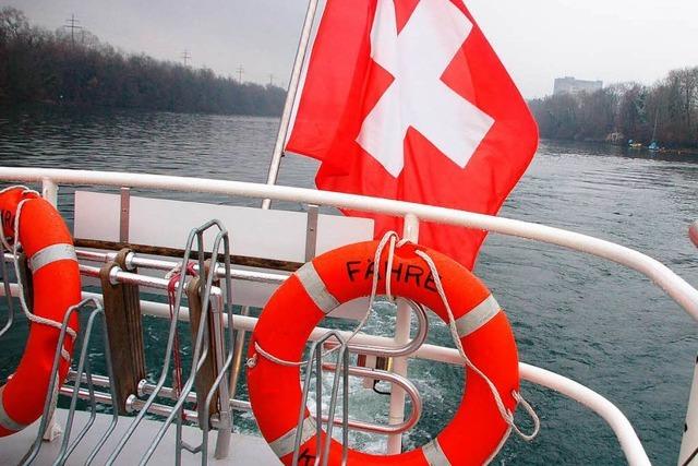 Fondue auf dem Rhein: Fhre Kaiseraugst-Herten mit neuer Attraktion