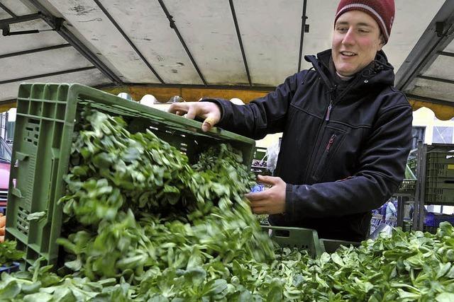 Welche Folgen hat der lange Winter fr die Landwirte auf dem Mnstermarkt?