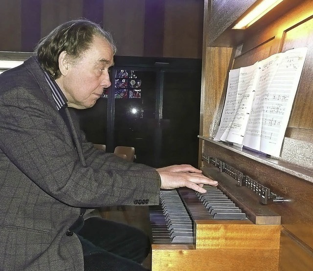 Organist Dieter Martin   | Foto: Seiler