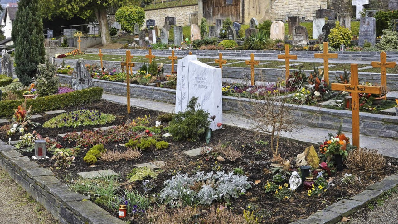 Wieder freie Plätze auf dem Friedhof Lörrach Badische Zeitung