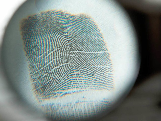 Der Fingerabdruck hat schon manche Gauner überführt. | Foto: dpa Der Fingerabdruck hat schon manche Gauner überführt. | Foto: dpa