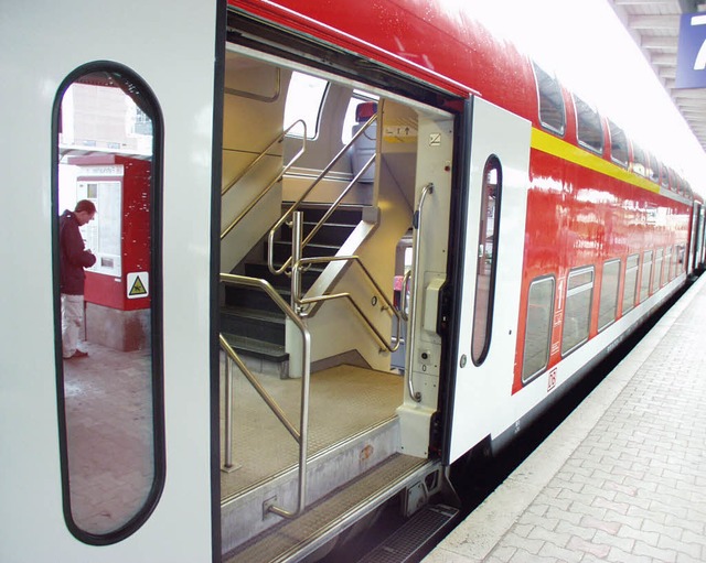 In einer Regionalbahn zwischen Freibur...gierin sexuell belstigt (Archivbild).  | Foto: Thomas Kunz