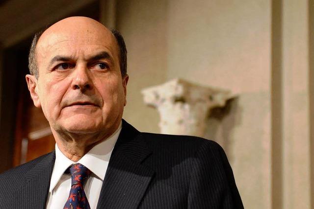 Bersani scheitert mit Regierungsbildung in Italien