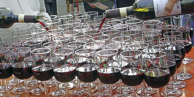 Weniger Wein ist im vergangenen Jahr abgesetzt worden.   | Foto: adelbert mutz