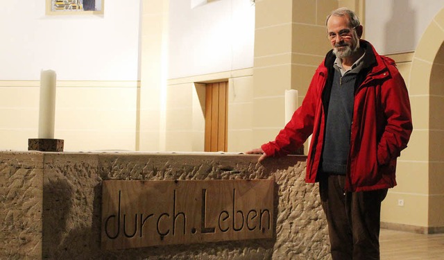 Ostern bedeutet fr  Matthias Ibach, d...  auch mal Schweres  durchleben muss.   | Foto: Wollseifen