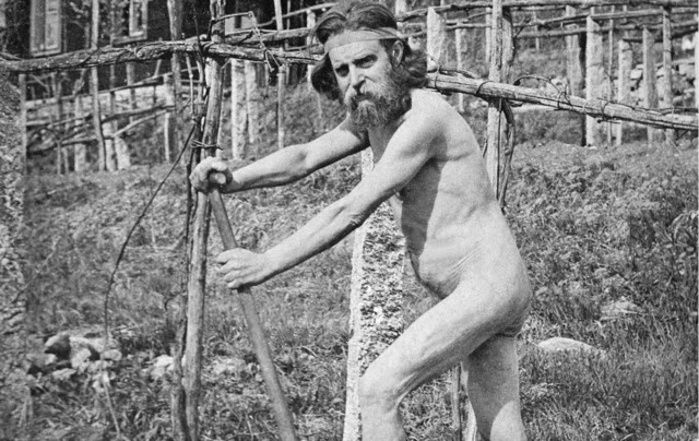 Lebensreformer bei der nudistischen Ga...t am Berg der Wahrheit: Ascona,  1907   | Foto: ullstein