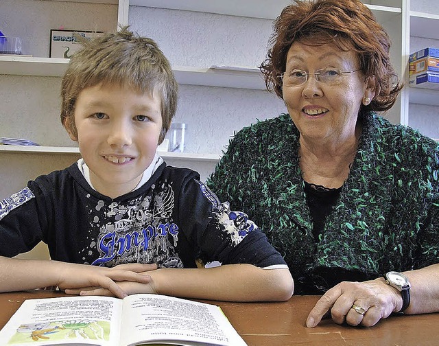 Die Viertelstunde Lesen verging fr de...ianne Kilthau leider viel zu schnell.   | Foto: Ralph Fautz