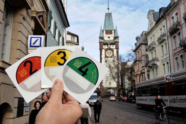 Umweltzone Freiburg: Stadt zgert bei Plaketten-Kontrolle