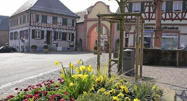Blumen, Brunnen und  Fachwerk locken immer mehr Gste nach Ettenheim.   | Foto: ulrike Hiller
