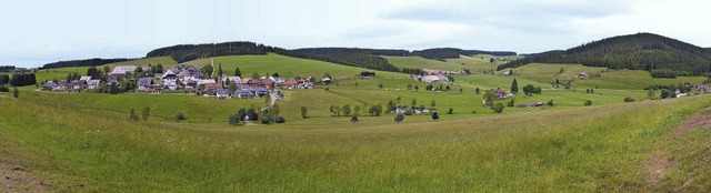 Waldau und die Hhen hinter dem Dorf s... den laufenden Windenergie-Planungen.   | Foto: Philippe Thines