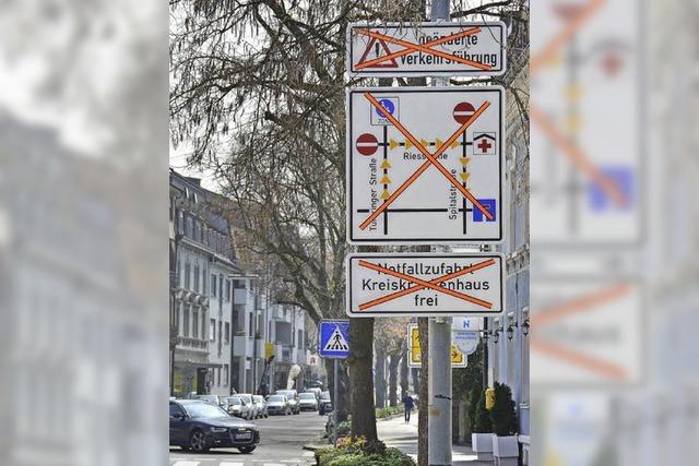 Verkehrsfhrung: Heute um 18 Uhr wird umgestellt