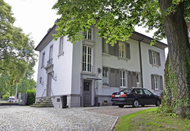 Die Villa Schpflin in Brombach.   | Foto: Melanie Ort