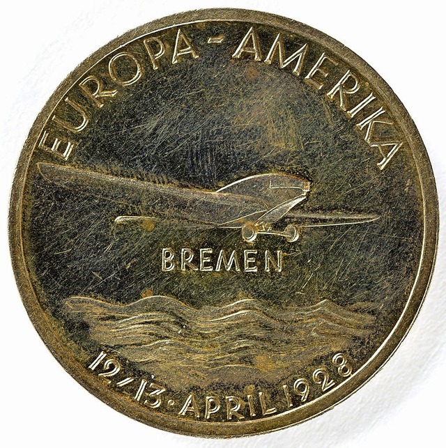 Objekt des Monats April Medaille zur E... 1928, vor genau 85 Jahren, stattfand.  | Foto: Karl Schlessmann