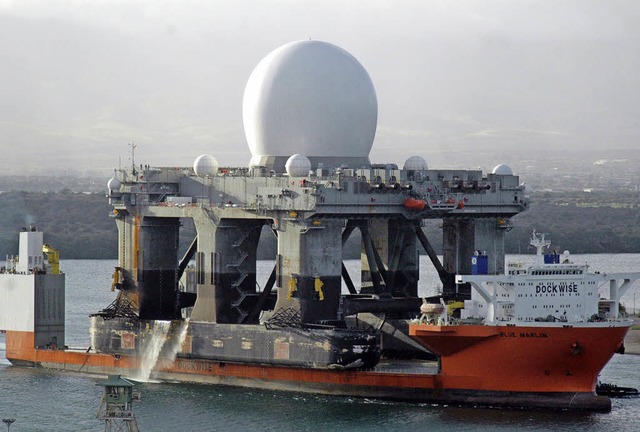 Eine mobile Radarstation soll  helfen,... koreanischen Halbinsel zu berwachen.  | Foto: dpa