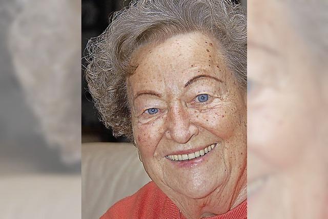 Theresia Pfänder ist im Alter von 85 Jahren gestorben