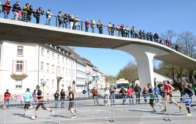 Der Freiburg Marathon ist das grte Laufereignis in Sdbaden.  | Foto: Patrick Seeger