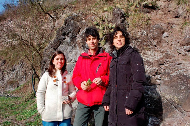 Das Team des Landschaftserhaltungsverb...Reinhold Treiber und Judith Streiling.  | Foto: Agnes Pohrt