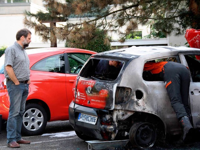 Im Sommer 2011 hatte ein 26-Jhriger mehrere Autos der Sozialstation angezndet.  | Foto: archivfoto: katja mielcarek