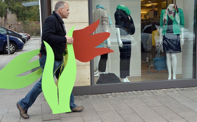 Dass der Frhling mit Riesenschritten kommt, wnschen sich alle.   | Foto: Jochen Fillisch