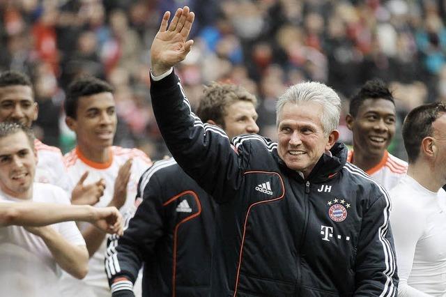 Jupp Heynckes ist mit Bayern München Meister - 23 Jahre nach seinem letzten Titelgewinn