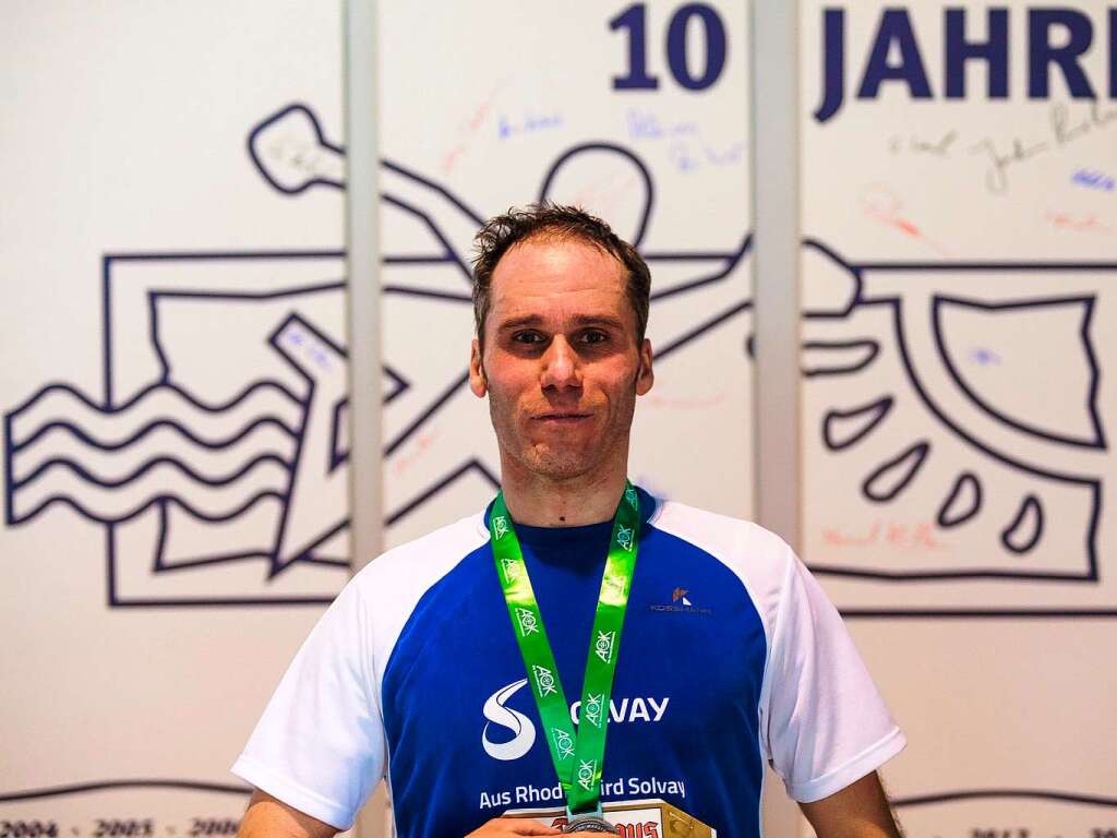 10 Jahre Freiburg-Marathon: In allen Jahren am Start war Manuel Mller (21 km, 01h 28min 19sek)