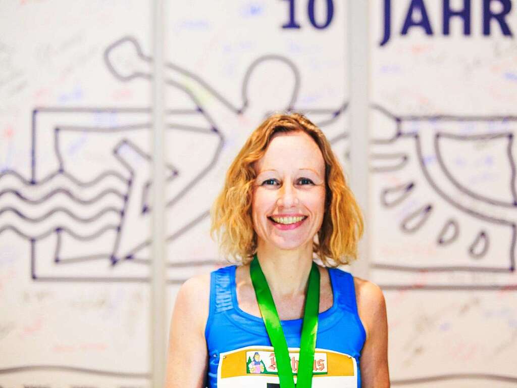 10 Jahre Freiburg-Marathon: In allen Jahren am Start war Elisabeth Hellekes  (21 km, 02h 04min 05sek)