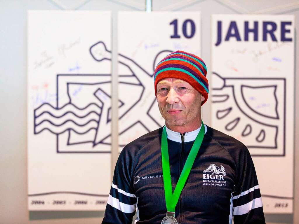 10 Jahre Freiburg-Marathon: In allen Jahren am Start war Roland Rombach  (21 km, 01h 43min 11sek)