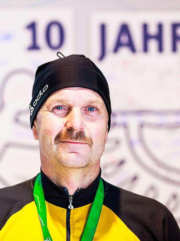10 Jahre Freiburg-Marathon: In allen Jahren am Start war Jrgen Melcher (21 km, 02h 20min 44sek)