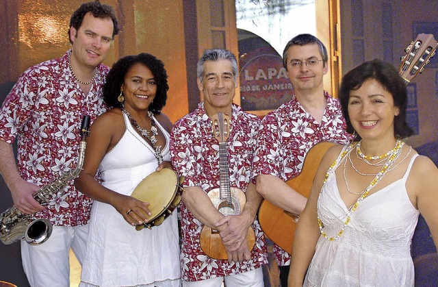 Die &#8222;Grupo Brasileirinho&#8220; ... musikalische Tradition  Sdamerikas.   | Foto: Privat