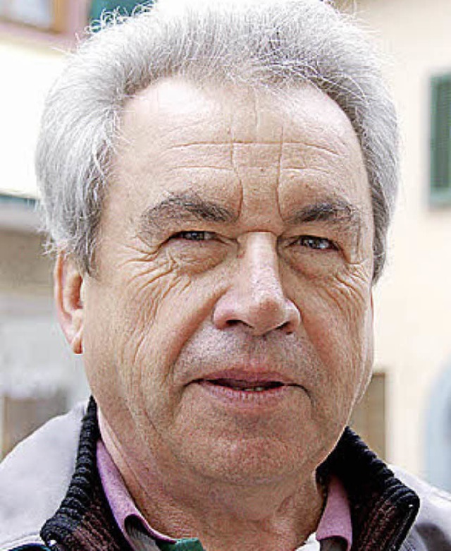 Karl-Heinz Wangler  | Foto: BZ