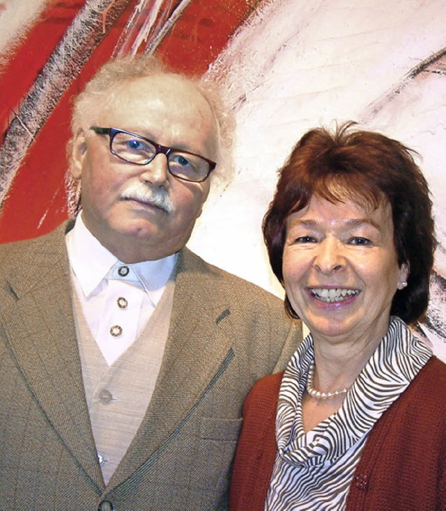 Hans-Peter und Ria Stahlberger  | Foto: Roswitha Frey