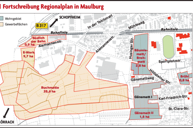 Maulburg hat attraktives Gewerbe, doch die Einwohnerzahl sinkt
