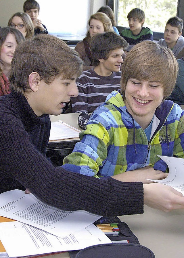 Mehr Lehrer fr die Klassen fordert de...vitten sollen in jedem Fall bleiben.   | Foto: archiv:Ingrid Bhm-Jacob