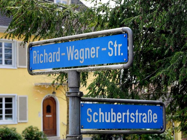 Im Norden wird das Musikerviertel von der Richard-Wagner-Strae begrenzt.  | Foto: Thomas Kunz