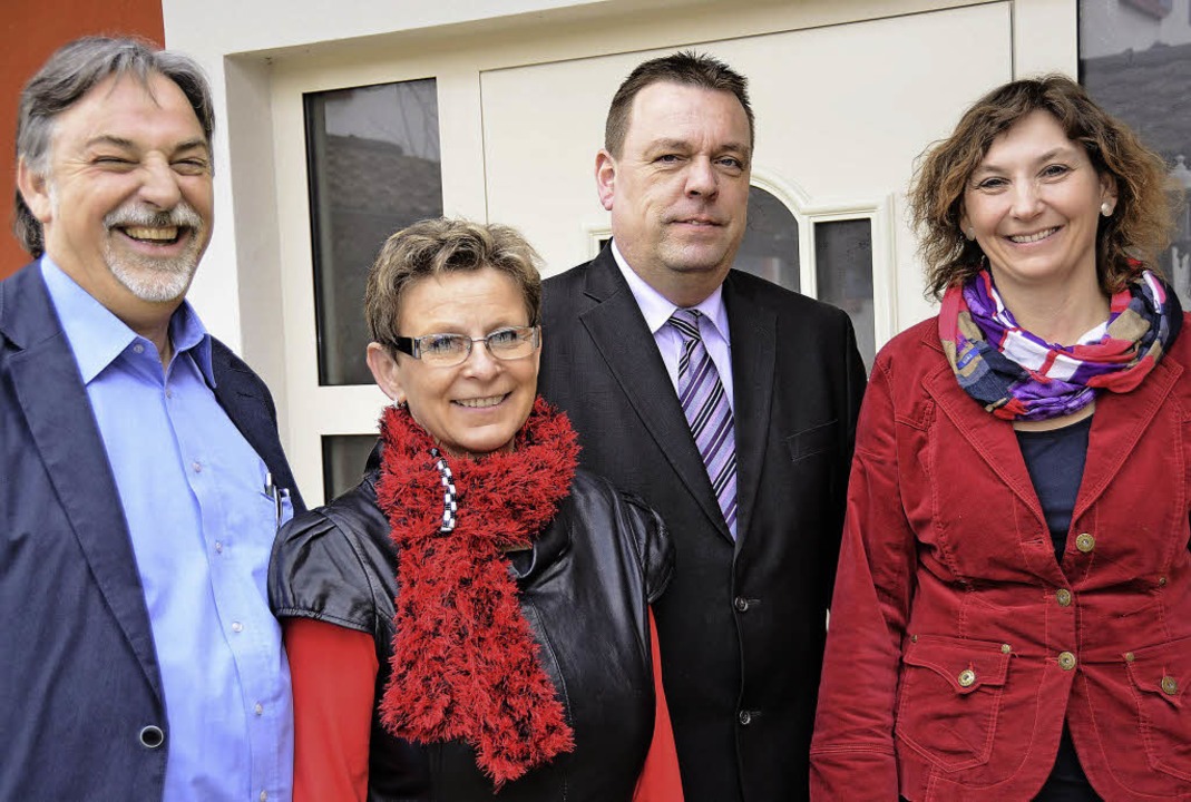 Die Organisatoren (von links): Thomas ...er und  Claudia Schlumberger-Bernhardt  | Foto: sigrid umiger