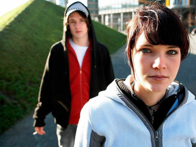 Nicht wirklich glcklich: Teenager in Deutschland   | Foto: dpa