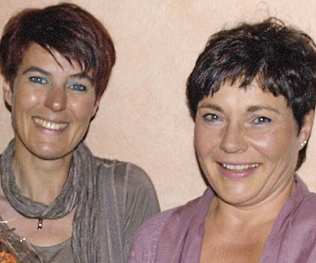 Fhren die Kanderner Hochtouristen: Kaja Wohlschlegel (links) und Regina Weber.  | Foto: Privat