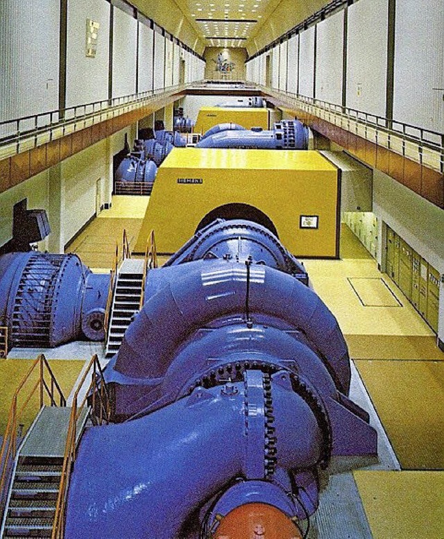 Turbine eines Wasserkraftwerks der Schluchseewerk AG   | Foto: PR