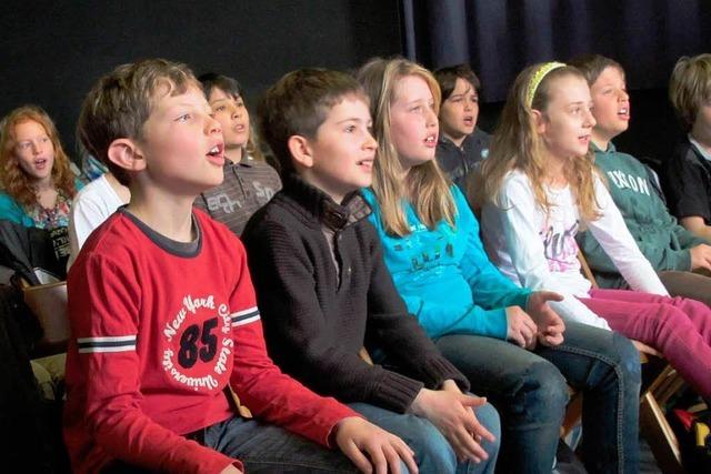 Zisch-Klasse beim musikalischen Klassenausflug