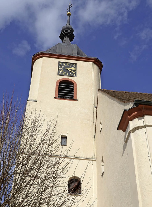 Der 250. Jahrestag der  Grundsteinlegu...arrkirche wird am 21. April gefeiert.   | Foto: Vitt