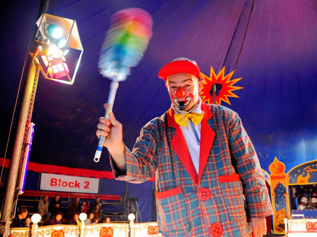 Der Circus Alberti ist in Freiburg zu Gast.