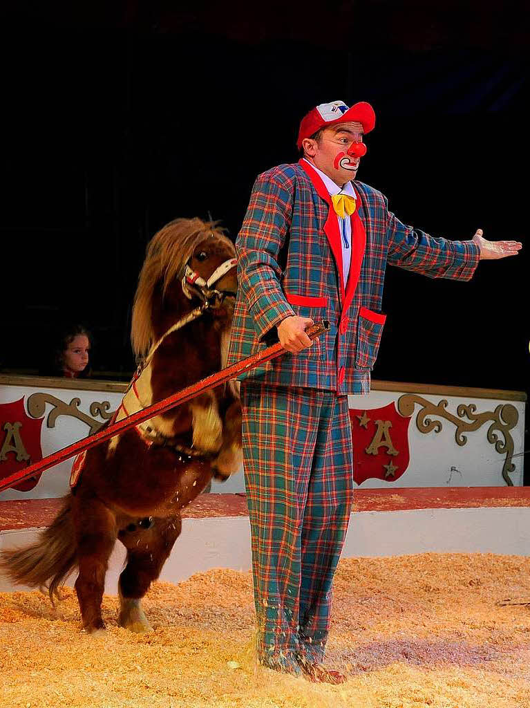 Der Circus Alberti ist in Freiburg zu Gast.