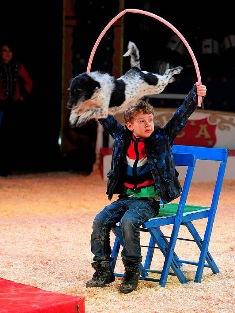 Der Circus Alberti ist in Freiburg zu Gast.