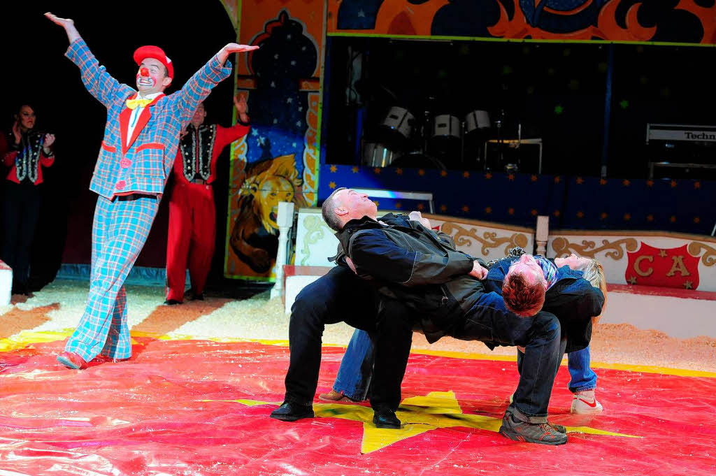 Der Circus Alberti ist in Freiburg zu Gast.