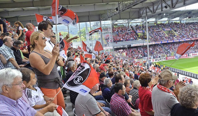 So fing sie an, die fr den SC Freibur...l es die (vorlufige!) Krnung geben.   | Foto: Bernd Fackler